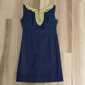 Lilly Pulitzer Navy Shift Dress